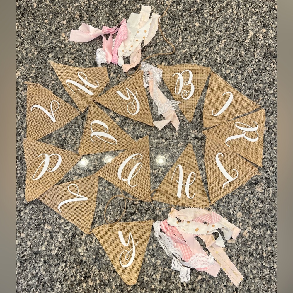 Wild One Birthday Banner Set  (Highchair Banner + HBD Banner) - Picture 6 of 10